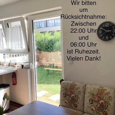 Am Bodensee- Zentrale Lage, Free Parking And Wifi, 109 M2, Privater Garten, 7 Gaeste, 2x Kingsize Boxspringbett, Familienfreundlich * Friedrichshafen