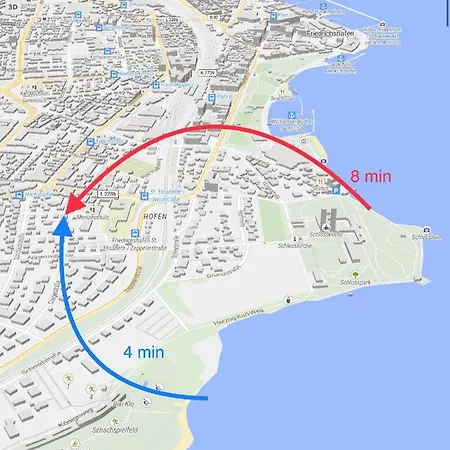 Am Bodensee- Zentrale Lage, Free Parking And Wifi, 109 M2, Privater Garten, 7 Gaeste, 2x Kingsize Boxspringbett, Familienfreundlich